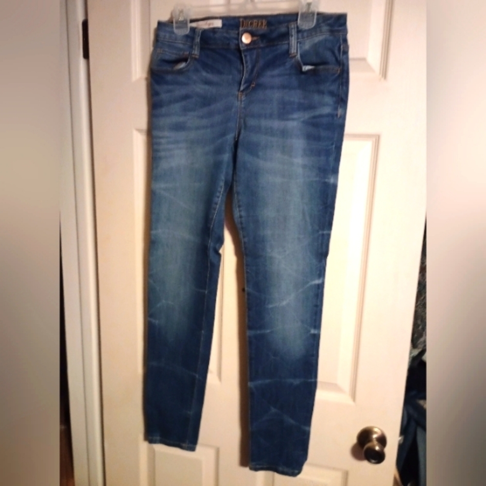 Decree Denim Skinny Leggings Size 11